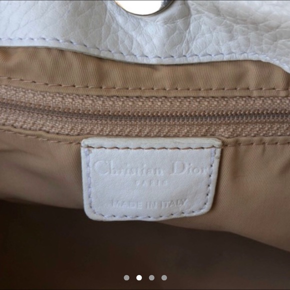 Dior Authentic Diorissimo Cream Purse - Picture 11 of 12